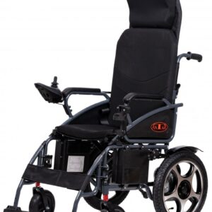 Wózek inwalidzki elektryczny ze zdalnym pilotem sterującym