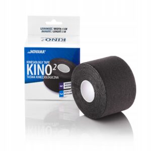 Taśma kinezjologiczna NOVAMA KINO2 5mx5cm czarna