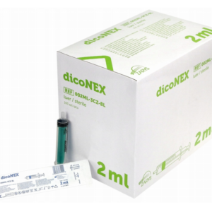 dicoNEX strzykawka 3-częściowa Luer 2 ml
