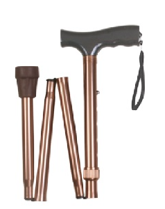 Laska inwalidzka aluminiowa – składana