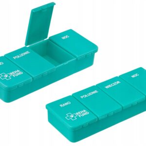 kasetka na leki jednodniowa 4 pory dnia