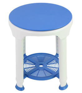 taboret prysznicowy obrotowy regulowany