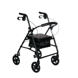 chodzik czterokołowy z siedziskiem regulowany