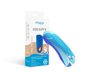 Wkładki ortopedyczne dla dzieci FootWave KIDS SUPI 3/4