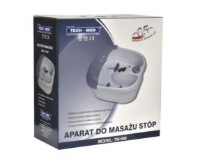 Hydromasażer do stóp TECH-MED TM-588 – urządzenie do domowej kąpieli stóp